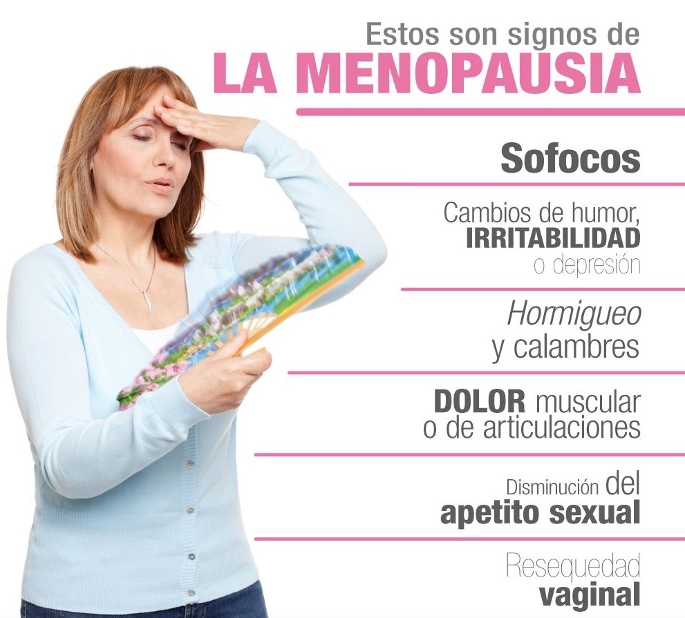 síntomas de la menopausia