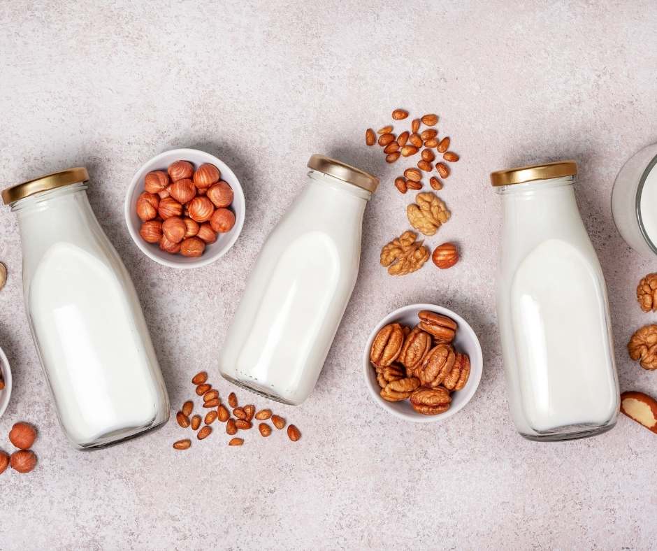 leche vegetal para prevenir osteoporosis