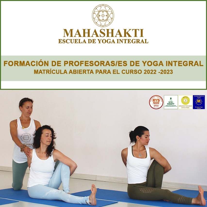 Mahashakti formación yoga integral banner septiembre